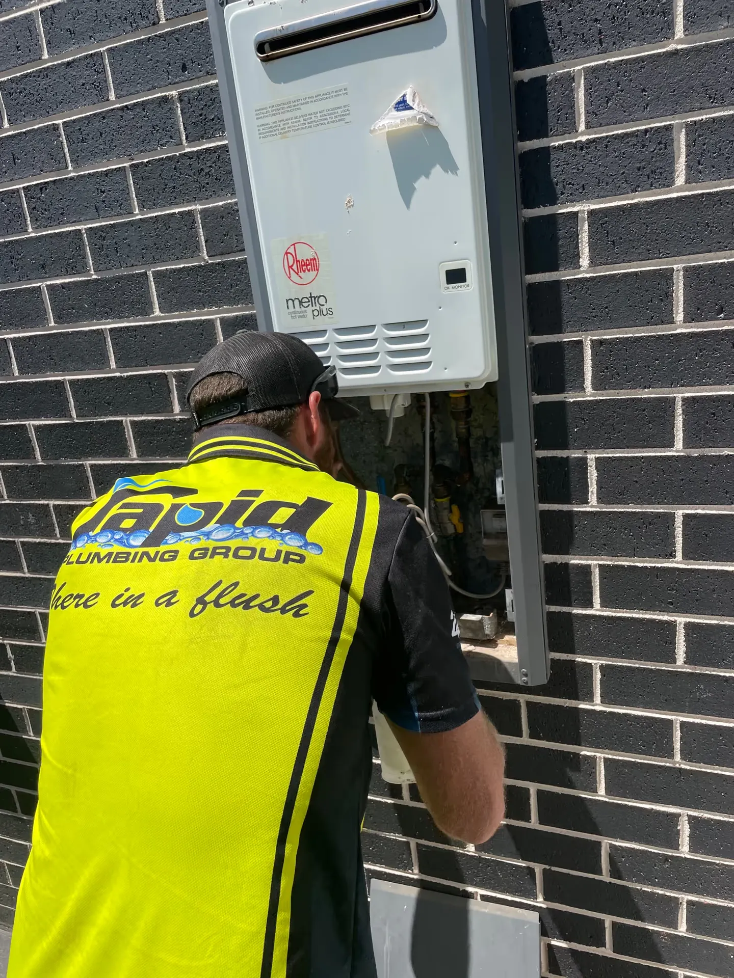 Gas Hot Water Connections