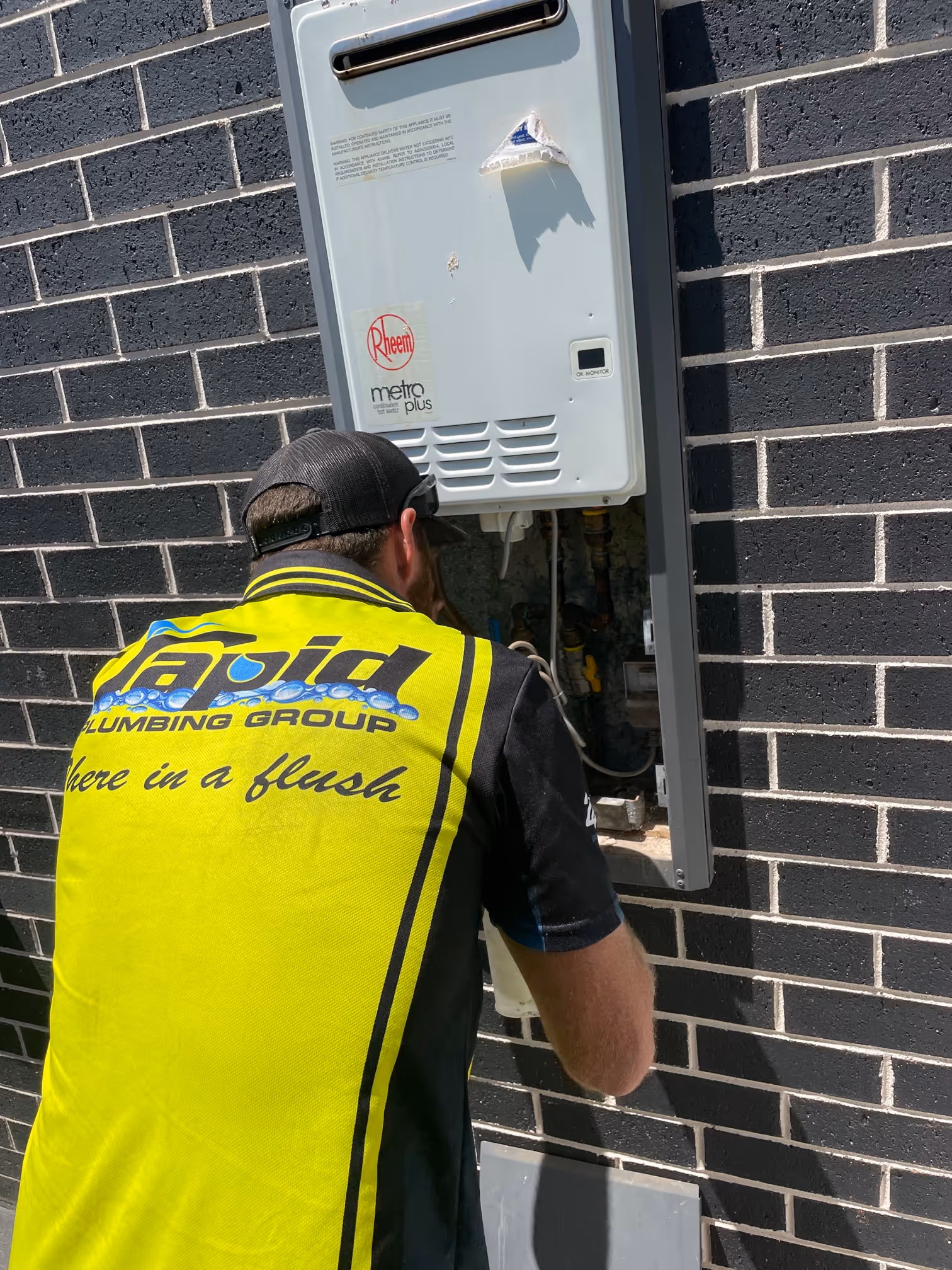Gas Hot Water Connections