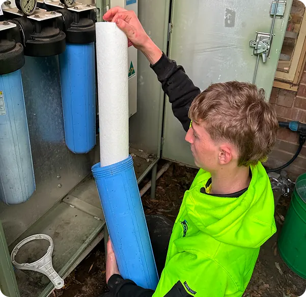 Filtration System Installation