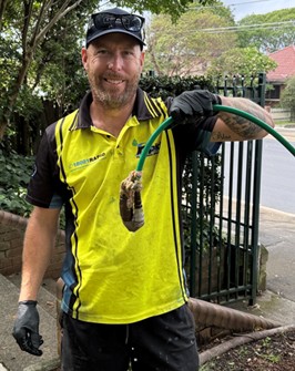 Blocked drain repair 3