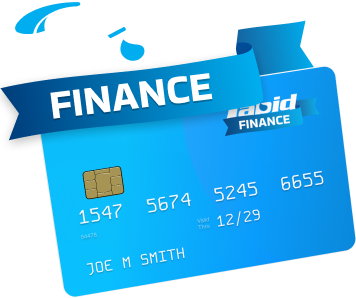 Rapid Plumbing Group Fix Now Pay Later finance card