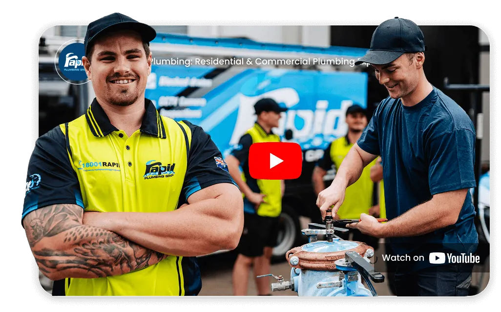 Rapid Plumbing Group residential team