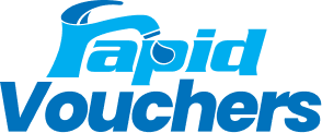 Phone showing $25 off and $200 off Rapid Plumbing vouchers