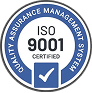 ISO accreditation badge